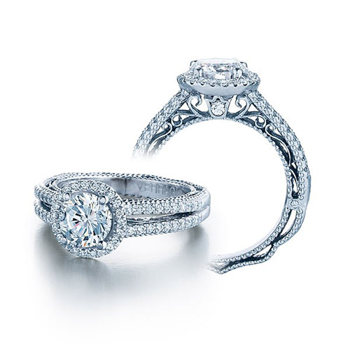 Verragio Venetian-5007R Platinum Engagement Ring