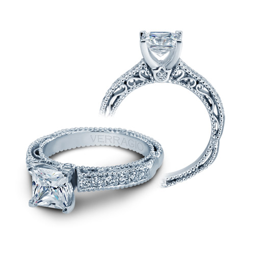 Verragio Venetian-5001P Platinum Engagement Ring