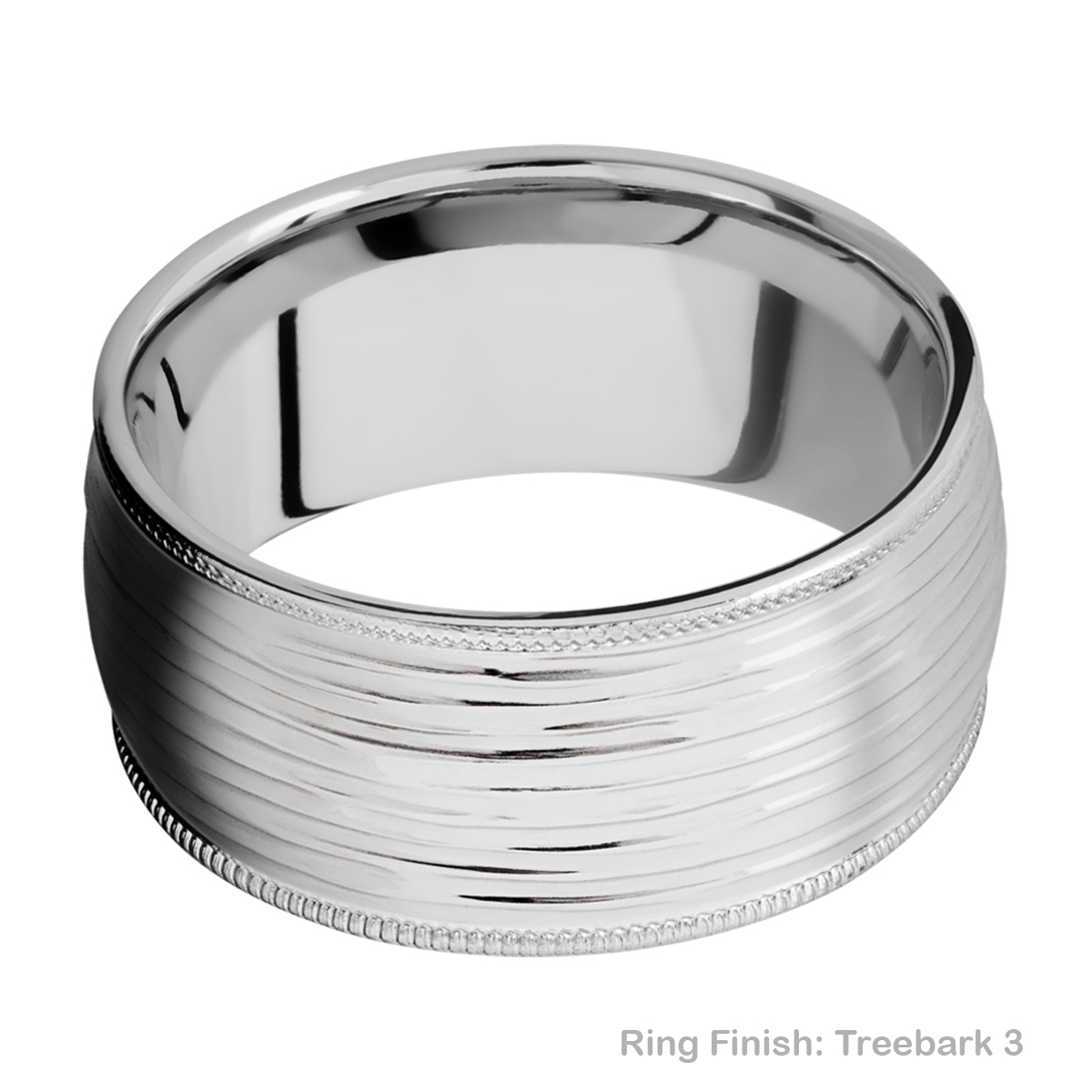 Lashbrook CC10DMIL Cobalt Chrome Wedding Ring or Band
