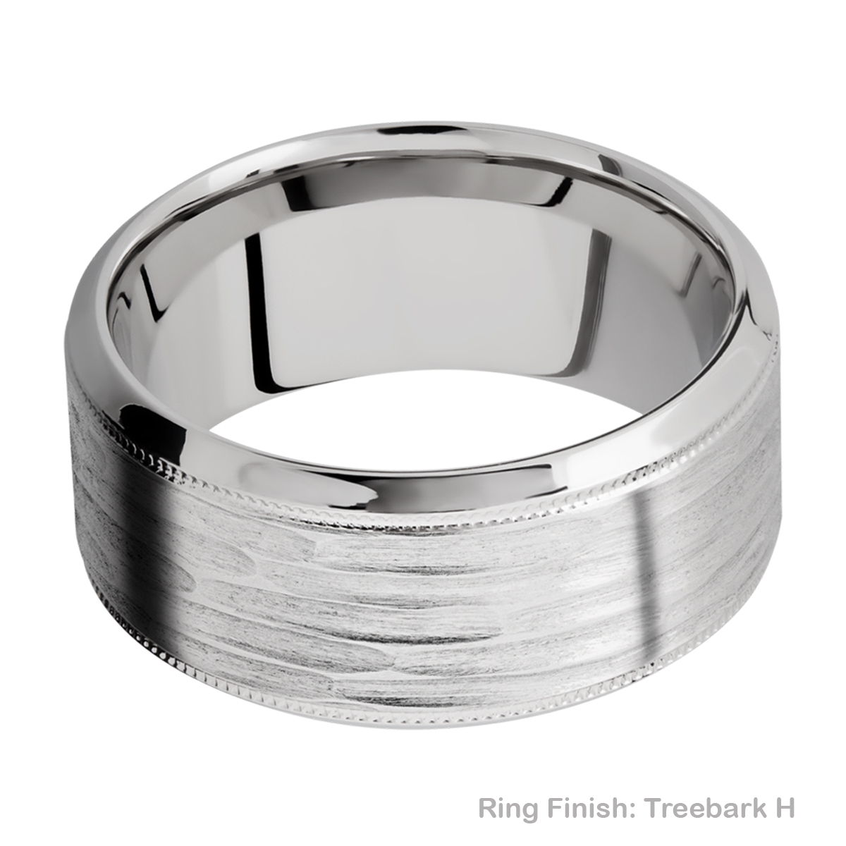 Lashbrook CC10HB2UMIL Cobalt Chrome Wedding Ring or Band