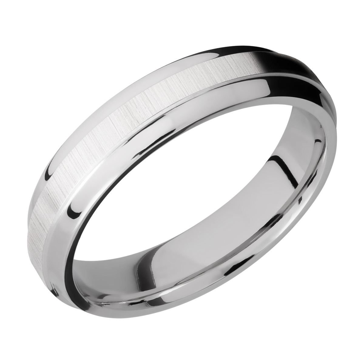 Lashbrook CC5B(S) Cobalt Chrome Wedding Ring or Band