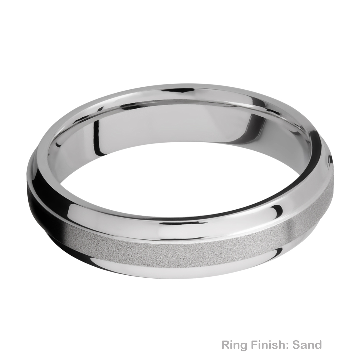 Lashbrook CC5B(S) Cobalt Chrome Wedding Ring or Band Alternative View 5