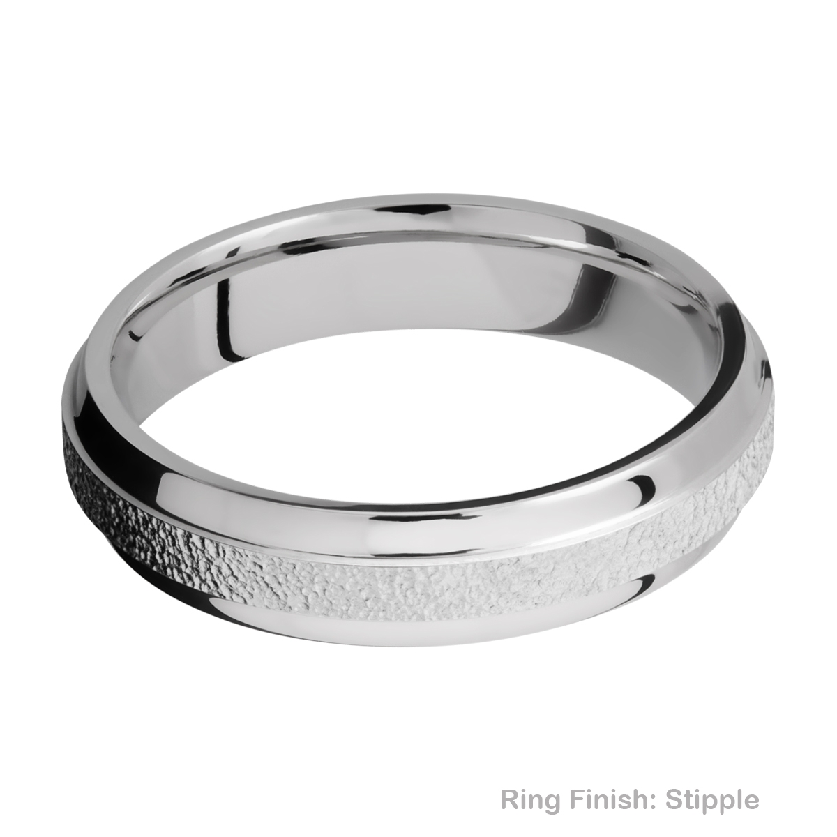 Lashbrook CC5B(S) Cobalt Chrome Wedding Ring or Band Alternative View 16