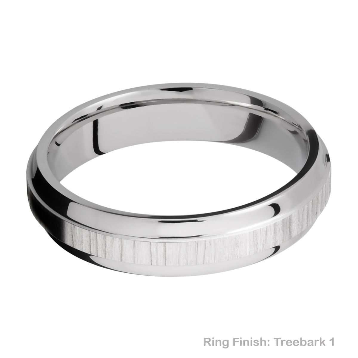 Lashbrook CC5B(S) Cobalt Chrome Wedding Ring or Band