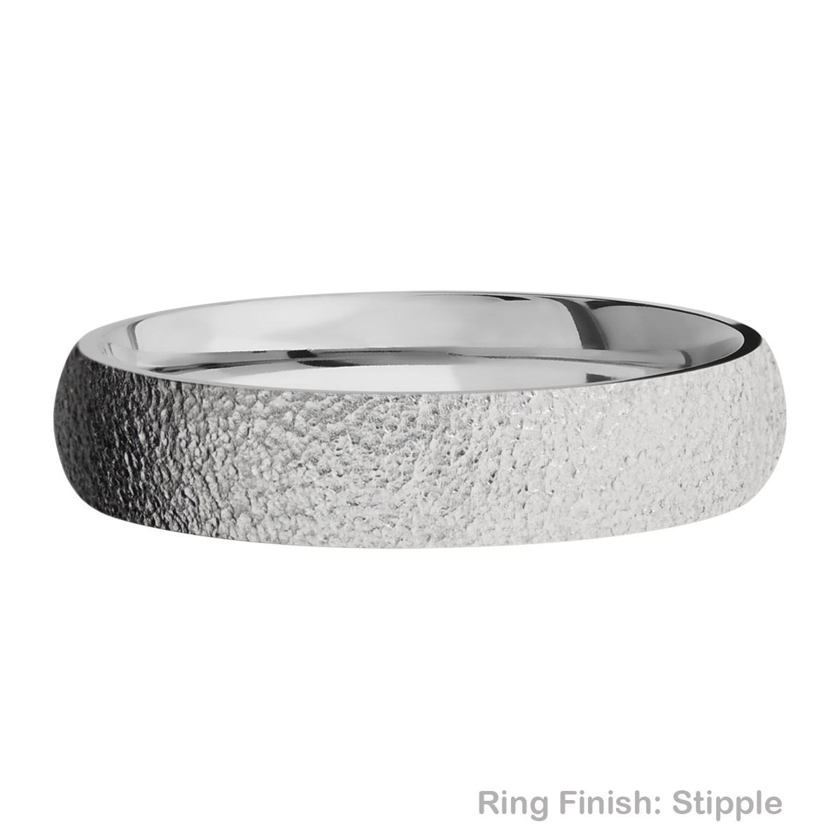 Lashbrook CC5D Cobalt Chrome Wedding Ring or Band