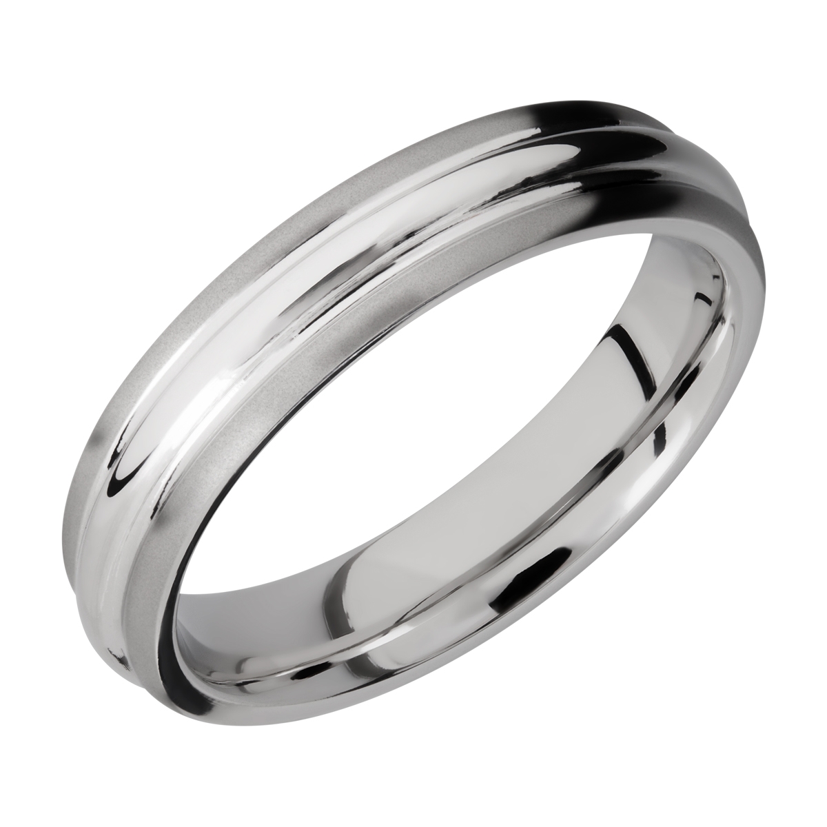 Lashbrook CC5DD Cobalt Chrome Wedding Ring or Band