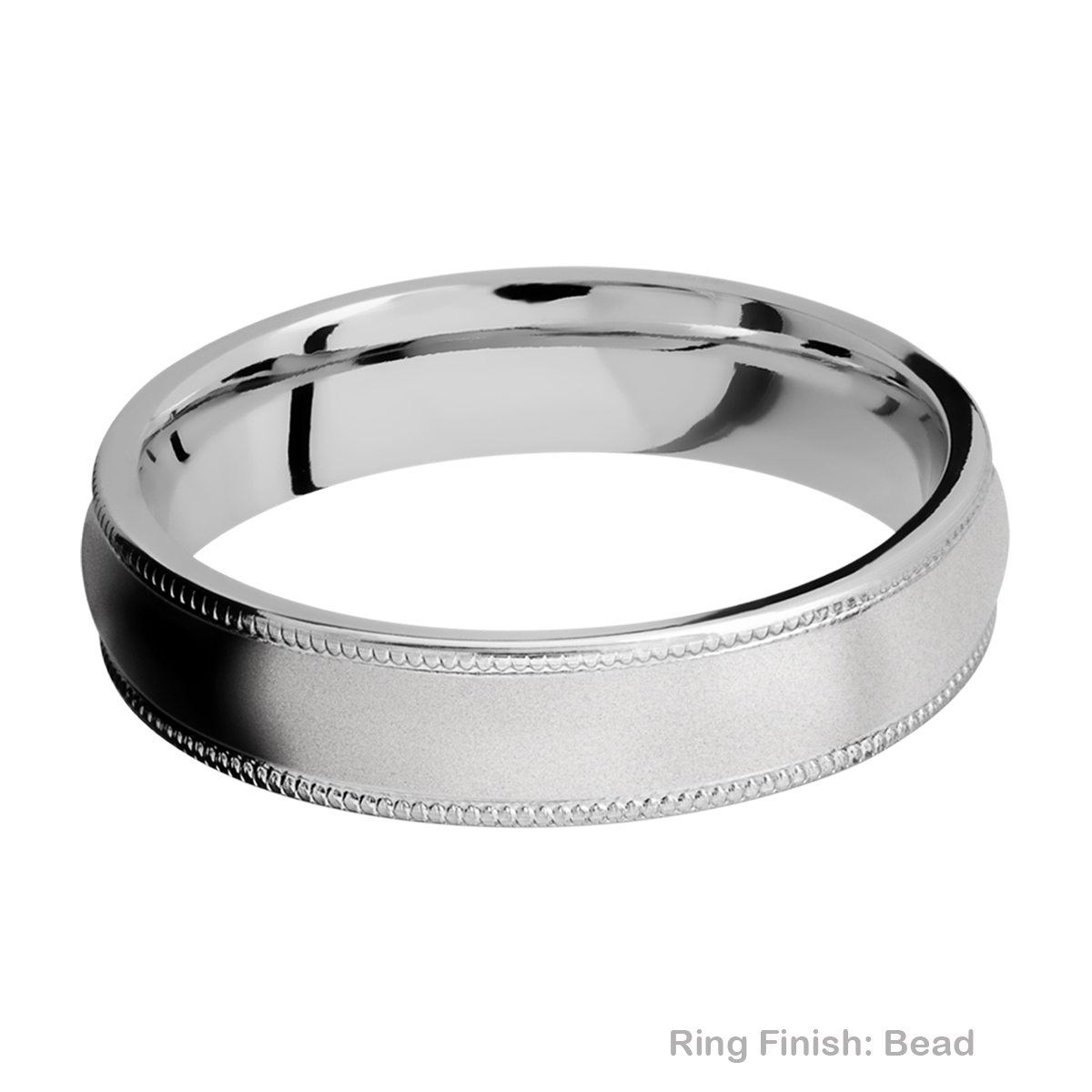 Lashbrook CC5DMIL Cobalt Chrome Wedding Ring or Band