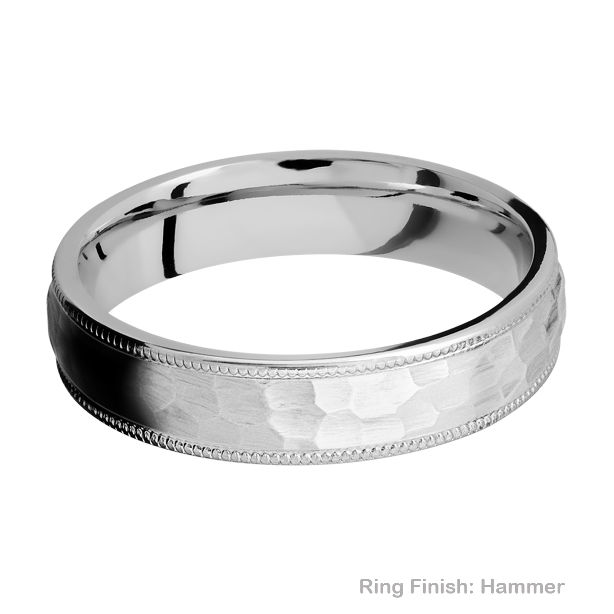 Lashbrook CC5DMIL Cobalt Chrome Wedding Ring or Band Alternative View 8