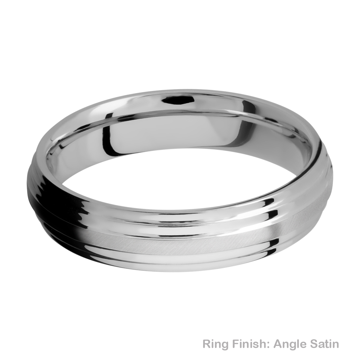 Lashbrook CC5F2S Cobalt Chrome Wedding Ring or Band