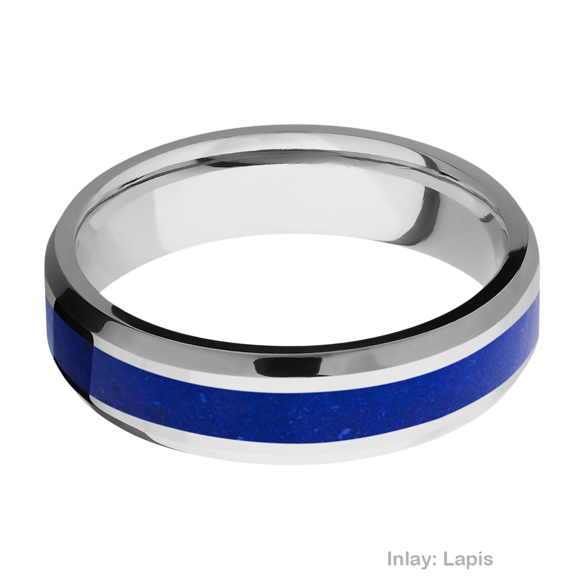 Lashbrook CC6B13(NS)/MOSAIC Cobalt Chrome Wedding Ring or Band Alternative View 2
