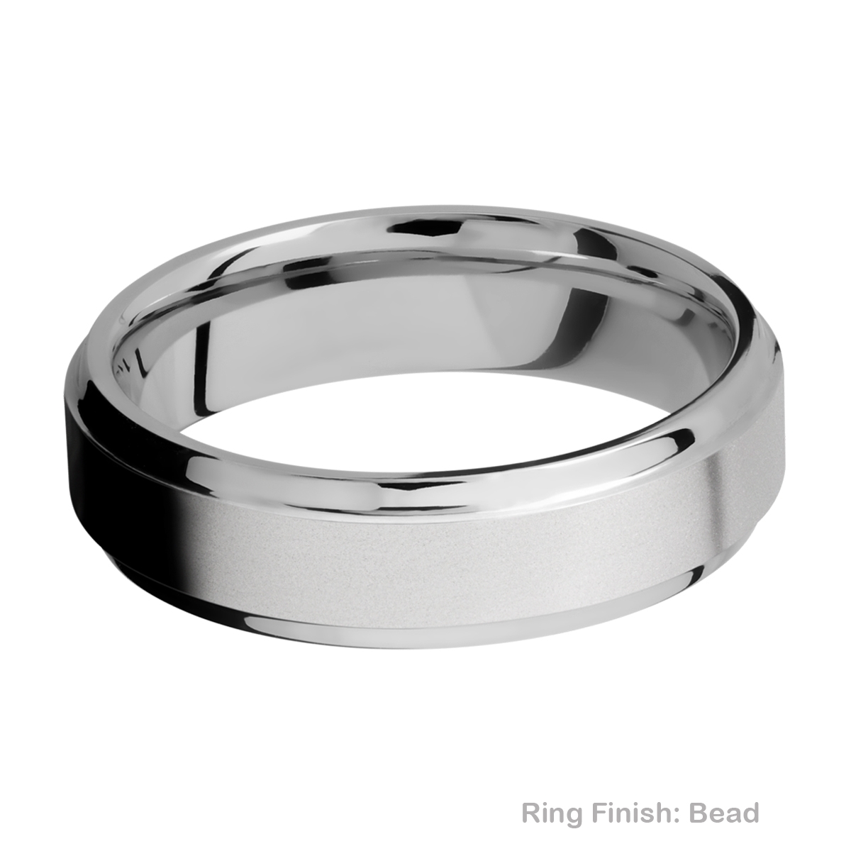 Lashbrook CC6B(S) Cobalt Chrome Wedding Ring or Band Alternative View 3