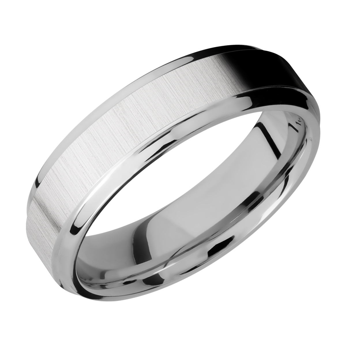 Lashbrook CC6B(S) Cobalt Chrome Wedding Ring or Band