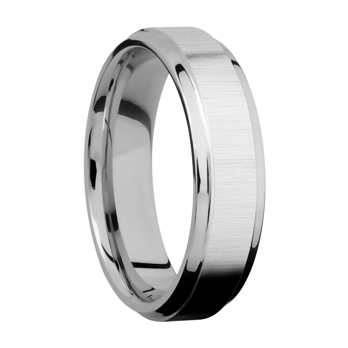 Lashbrook CC6B(S) Cobalt Chrome Wedding Ring or Band