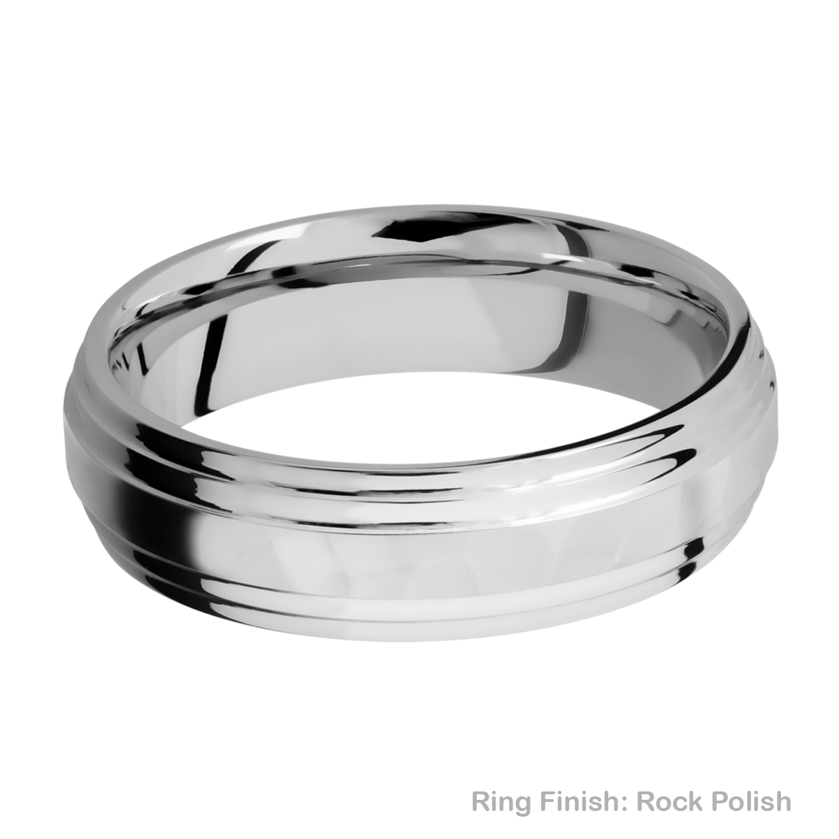 Lashbrook CC6F2S Cobalt Chrome Wedding Ring or Band