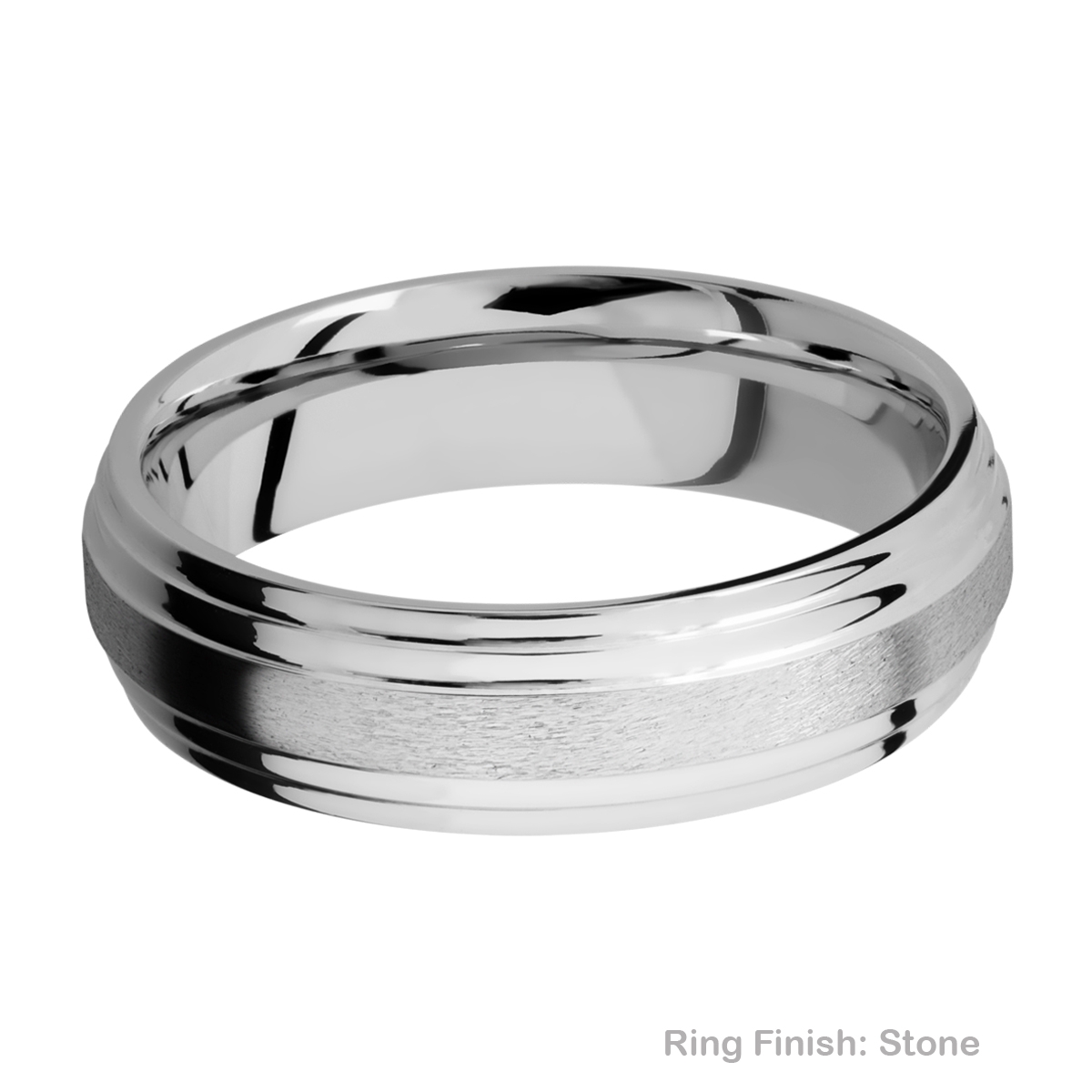 Lashbrook CC6F2S Cobalt Chrome Wedding Ring or Band Alternative View 7