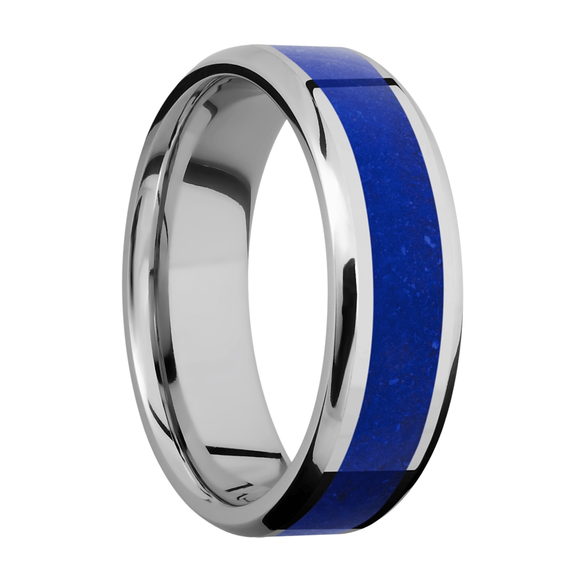 Lashbrook CC7B14(NS)/MOSAIC Cobalt Chrome Wedding Ring or Band Alternative View 1