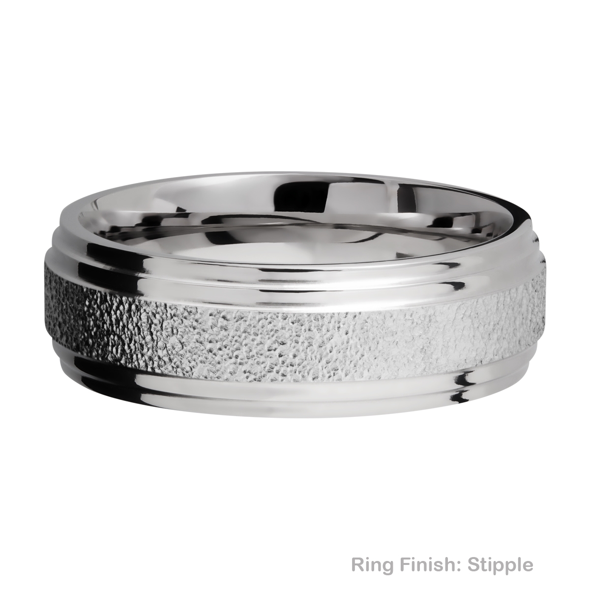 Lashbrook CC7F2S Cobalt Chrome Wedding Ring or Band