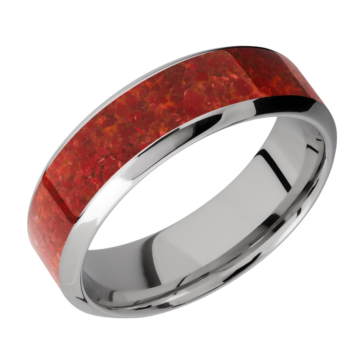 Lashbrook CC7HB14/MOSAIC Cobalt Chrome Wedding Ring or Band