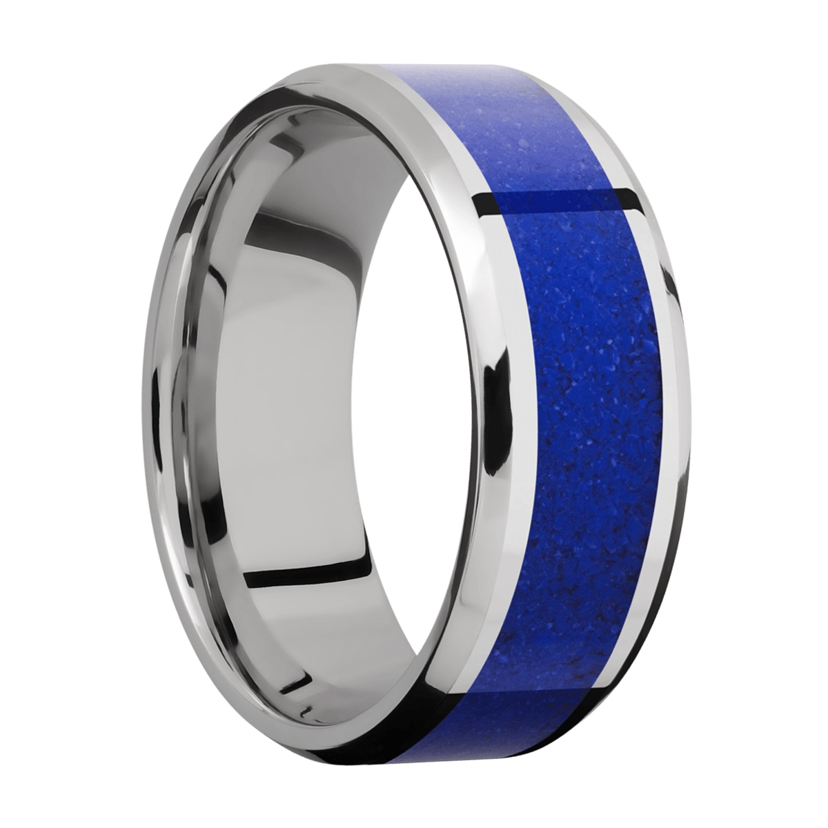 Lashbrook CC8B15(NS)/MOSAIC Cobalt Chrome Wedding Ring or Band Alternative View 1