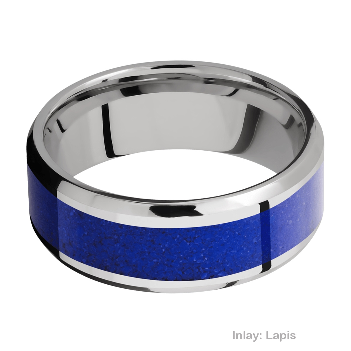 Lashbrook CC8B15(NS)/MOSAIC Cobalt Chrome Wedding Ring or Band Alternative View 2