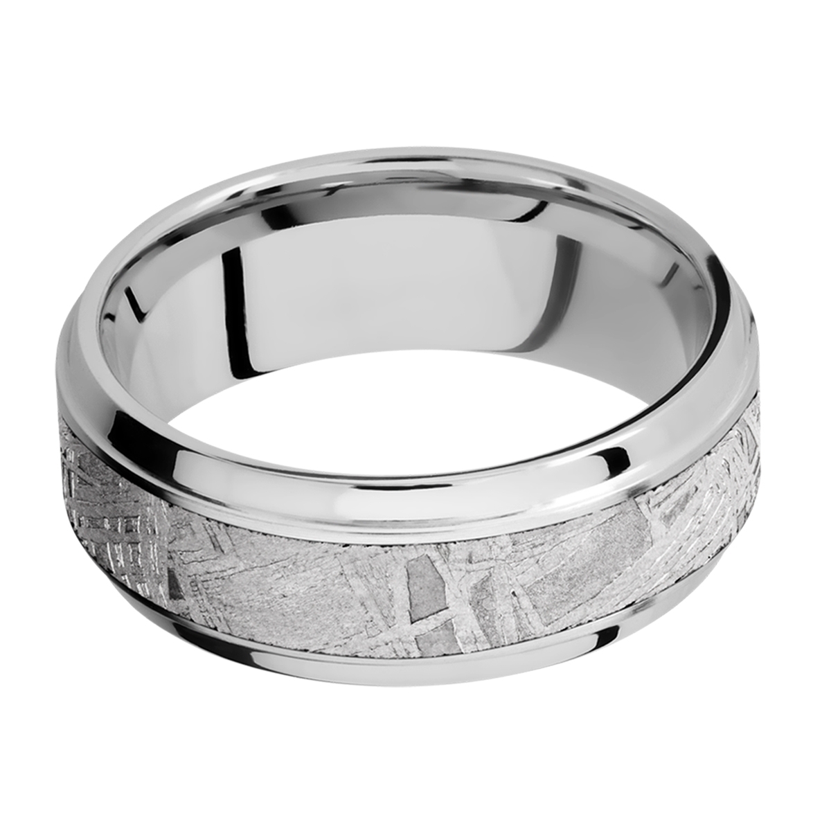 Lashbrook CC8B15(S)/METEORITE Cobalt Chrome Wedding Ring or Band | TQ ...