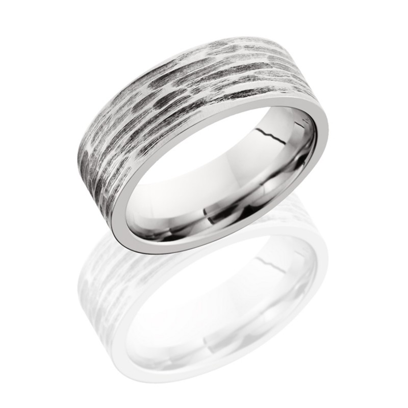 Lashbrook CC8F THB Cobalt Chrome Wedding Ring or Band