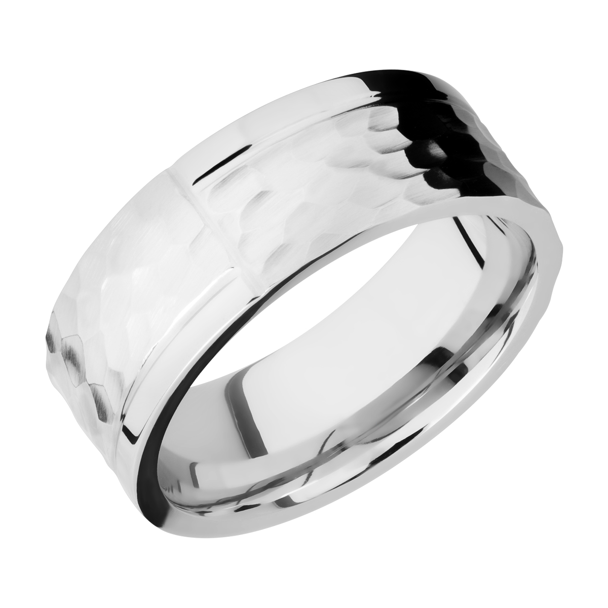 Lashbrook CC8F1GOCHR Cobalt Chrome Wedding Ring or Band