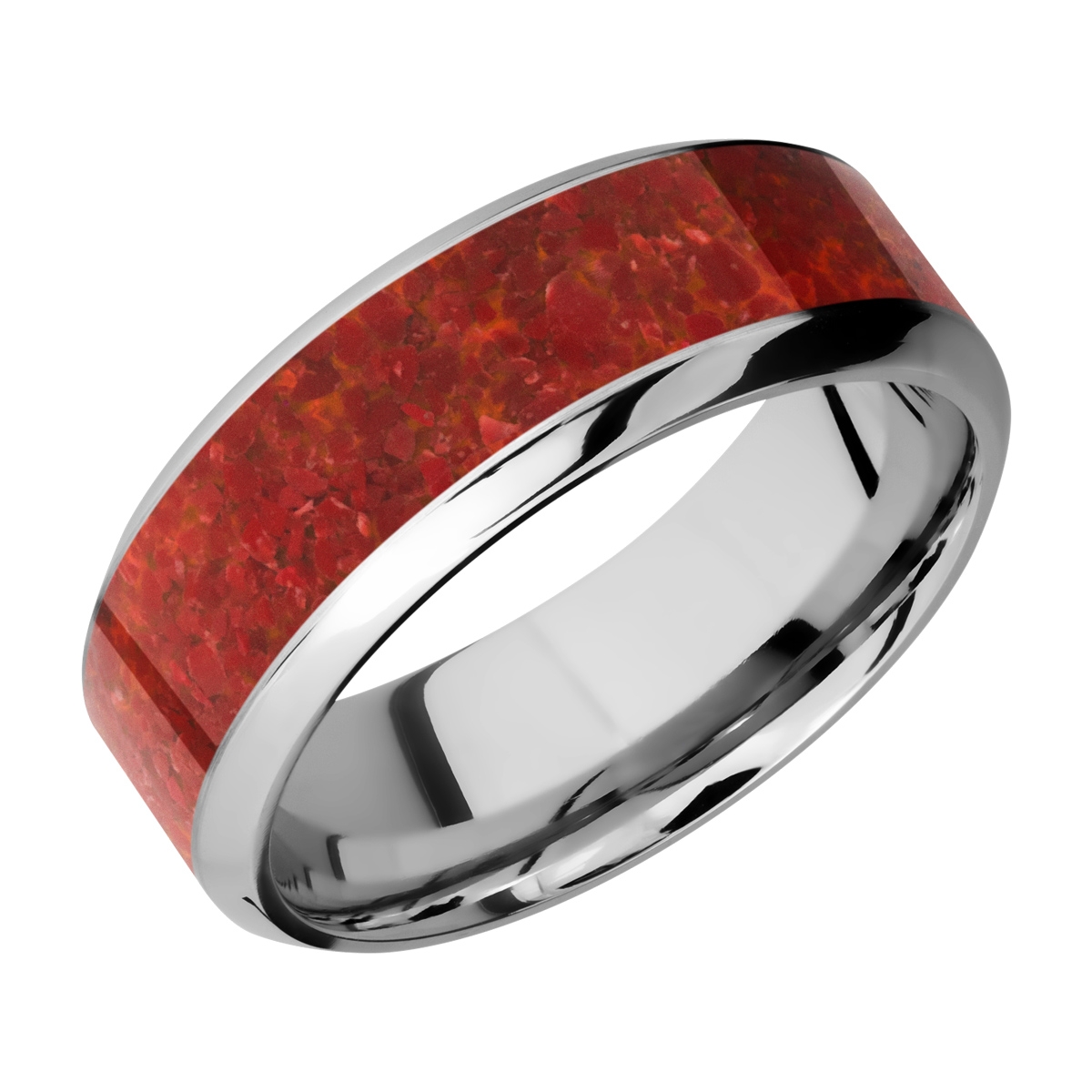 Lashbrook CC8HB15/MOSAIC Cobalt Chrome Wedding Ring or Band