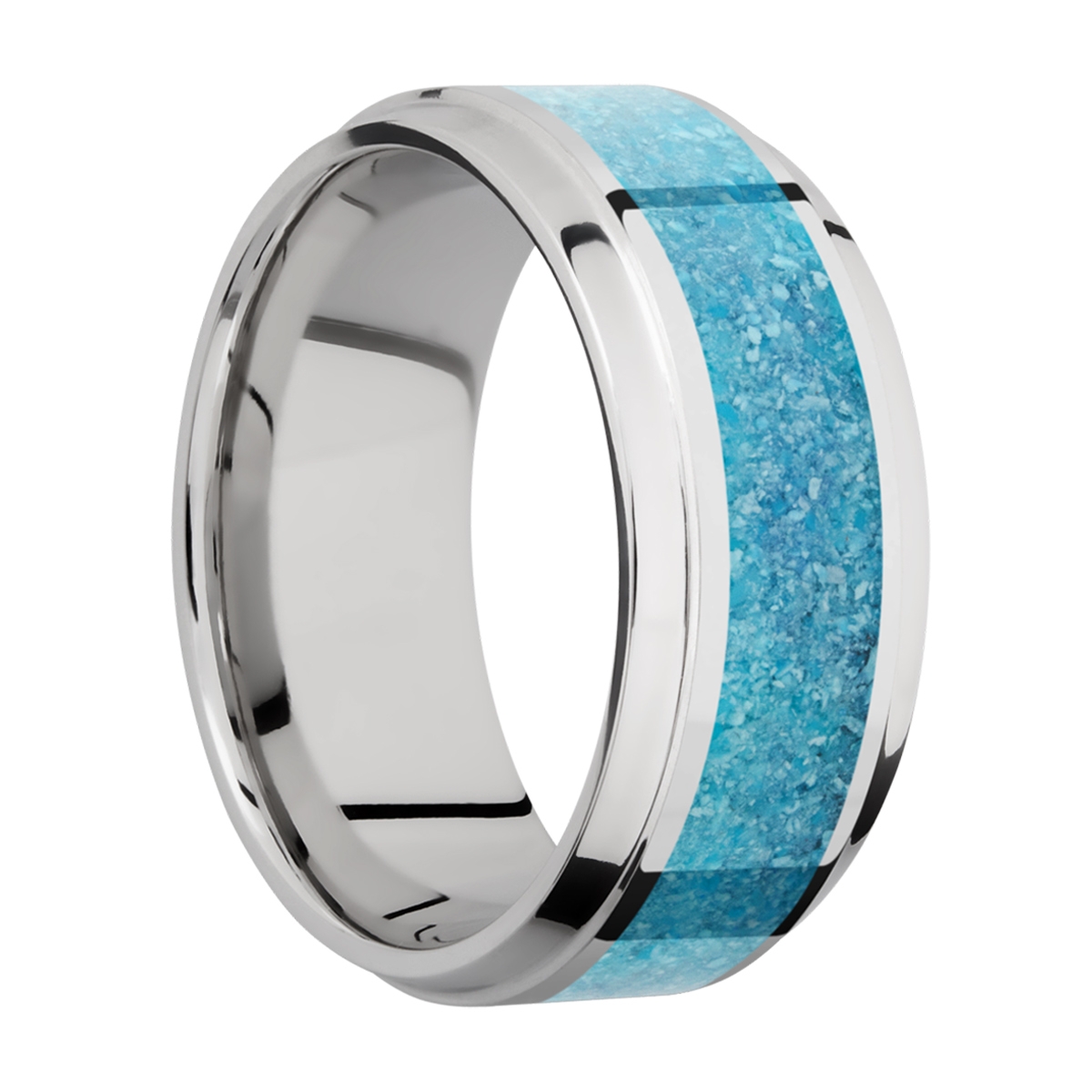 Lashbrook CC9B15(S)/MOSAIC Cobalt Chrome Wedding Ring or Band Alternative View 1