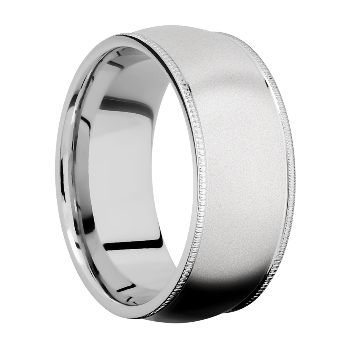 Lashbrook CC9DMIL Cobalt Chrome Wedding Ring or Band