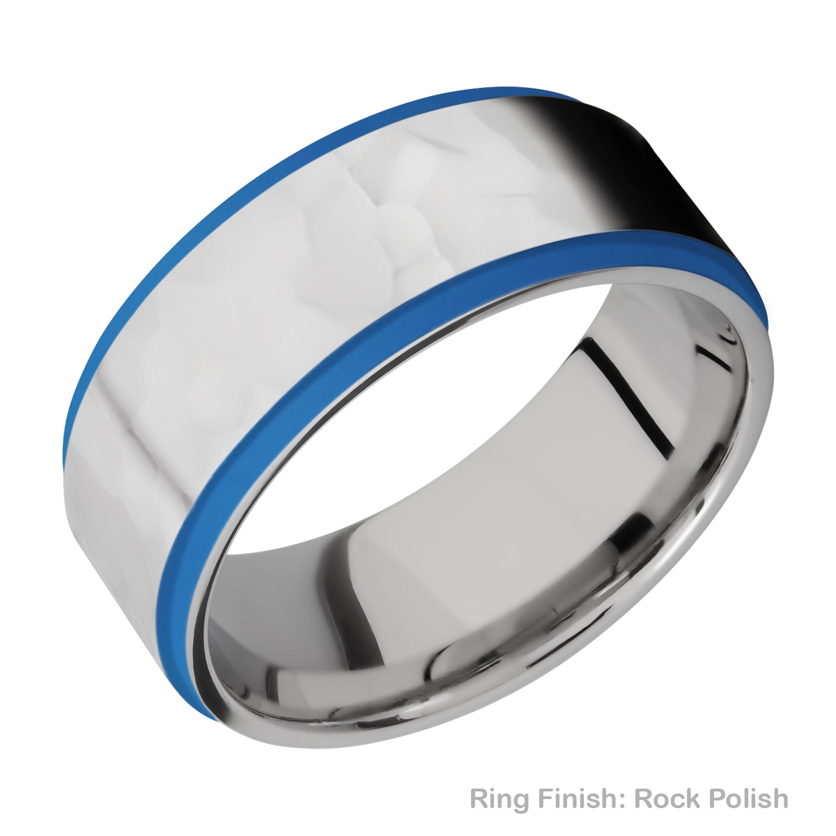 Lashbrook CC9FGE21EDGE/A/CERAKOTE Cobalt Chrome Wedding Ring or Band