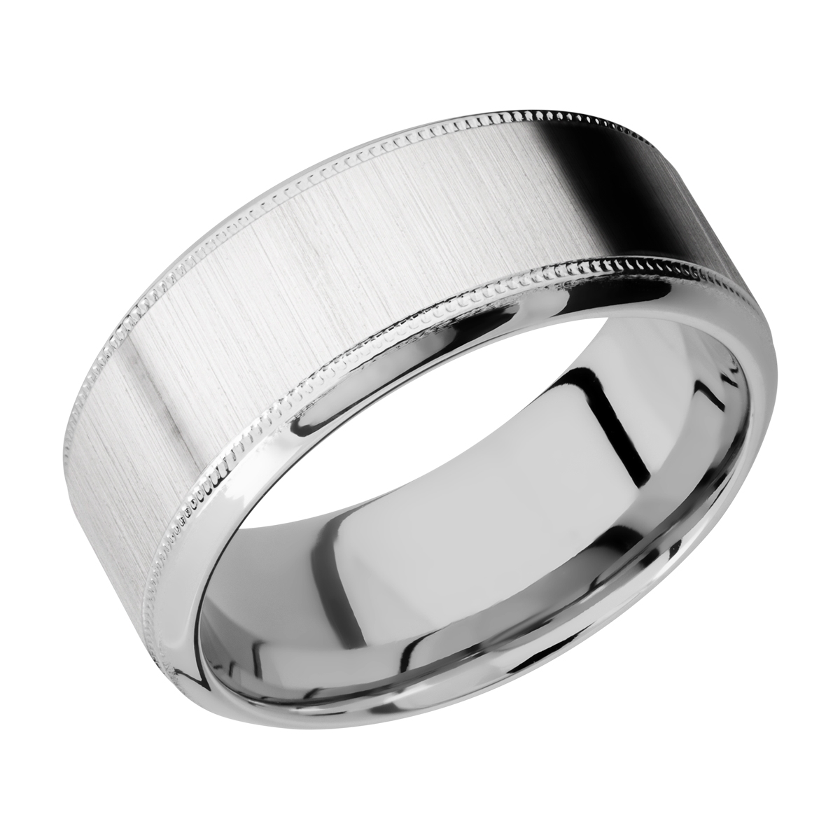 Lashbrook CC9HB2UMIL Cobalt Chrome Wedding Ring or Band