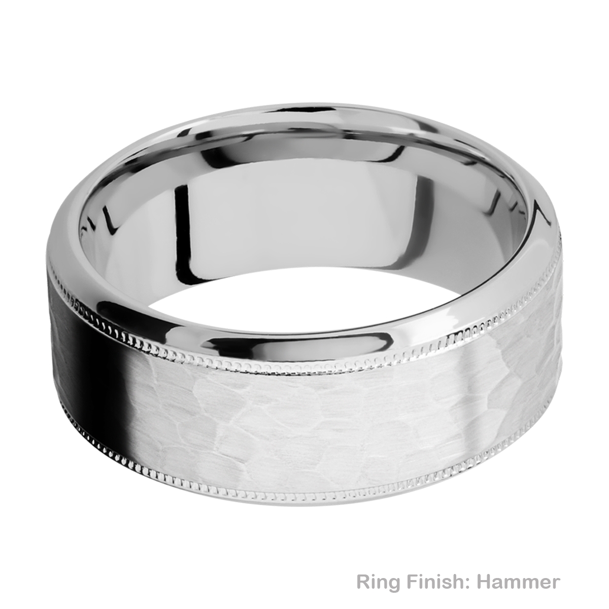 Lashbrook CC9HB2UMIL Cobalt Chrome Wedding Ring or Band