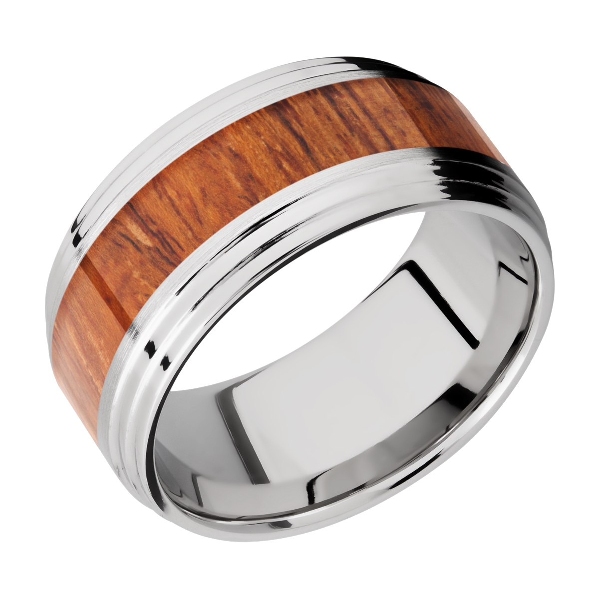 Lashbrook CC10F2S15/HARDWOOD Cobalt Chrome Wedding Ring or Band