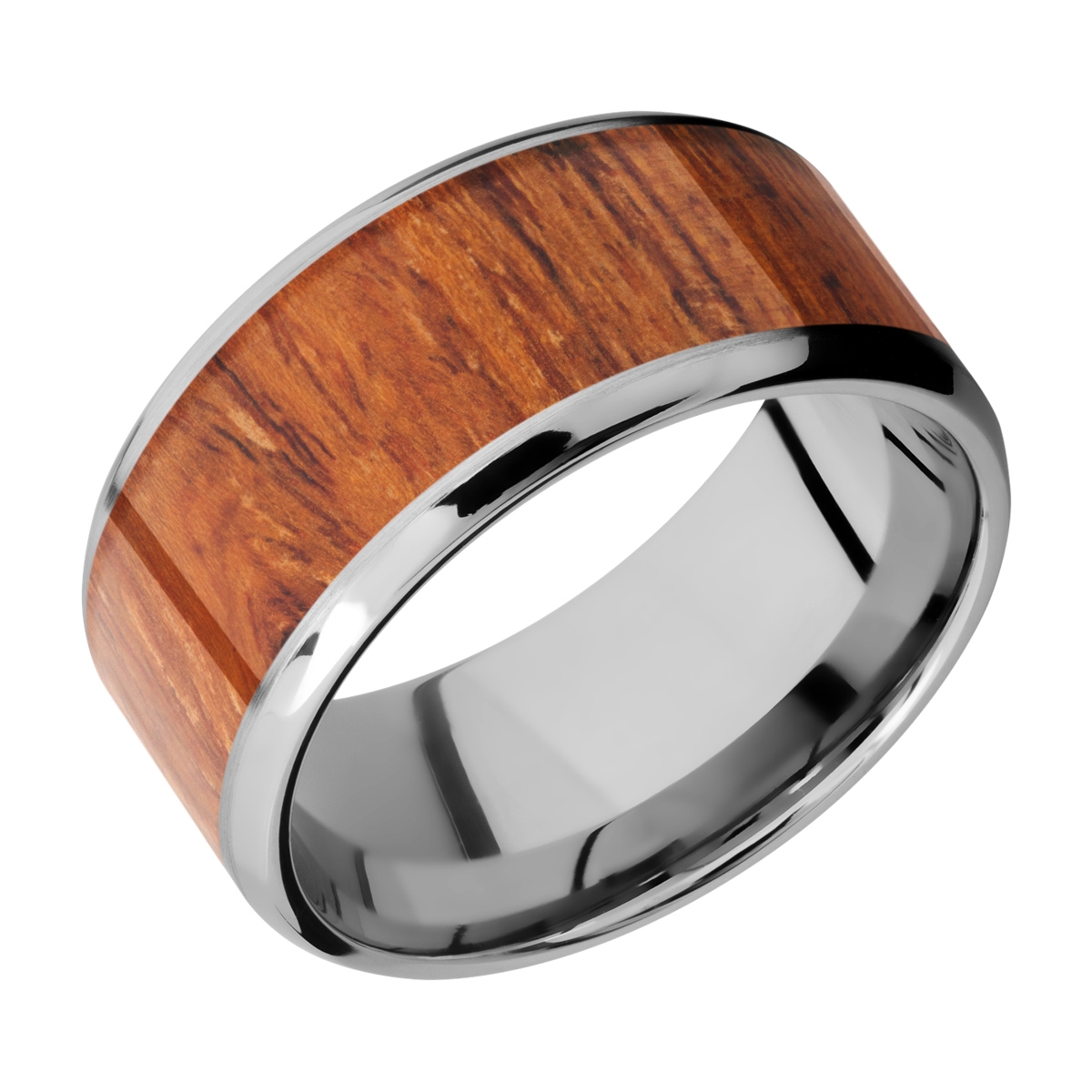 Lashbrook CC10B18(NS)/HARDWOOD Cobalt Chrome Wedding Ring or Band