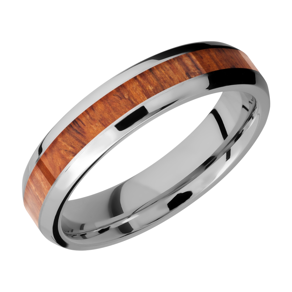 Lashbrook CC5B13(NS)/HARDWOOD Cobalt Chrome Wedding Ring or Band