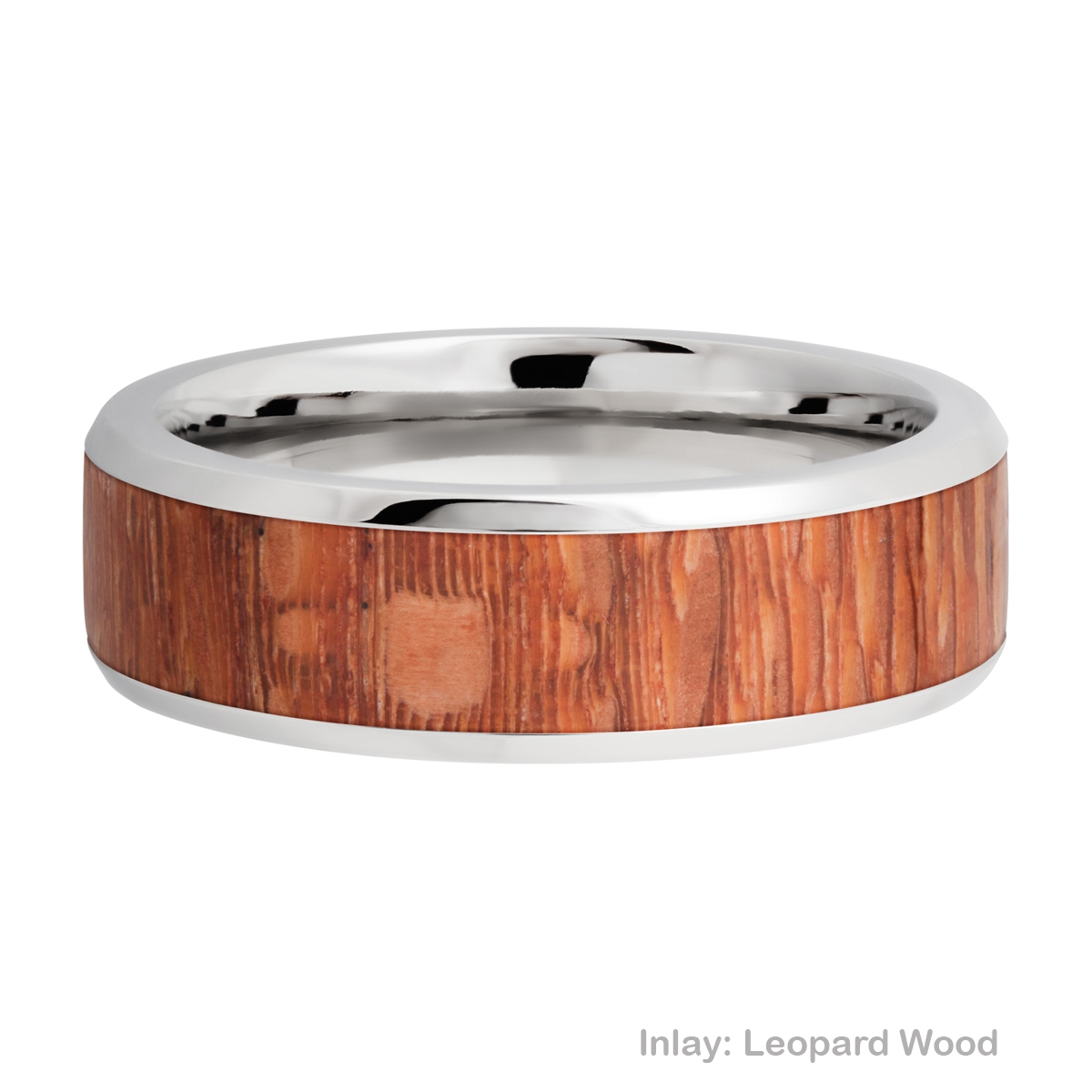 Lashbrook CC7B15(NS)/HARDWOOD Cobalt Chrome Wedding Ring or Band