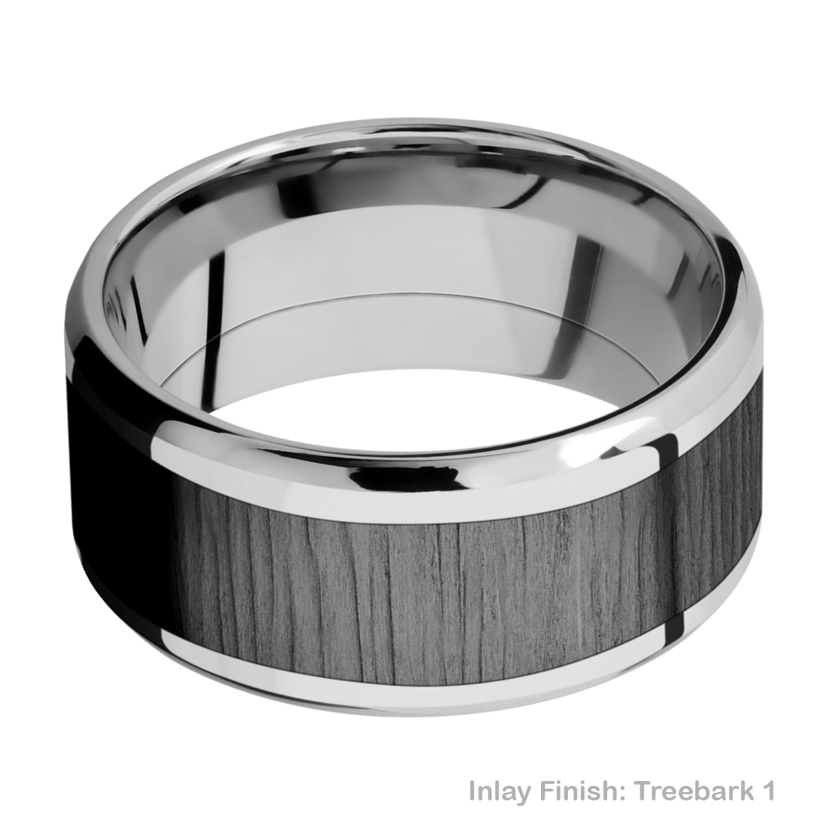 Lashbrook CCPF10B17(NS)/ZIRCONIUM Cobalt Chrome Wedding Ring or Band Alternative View 8