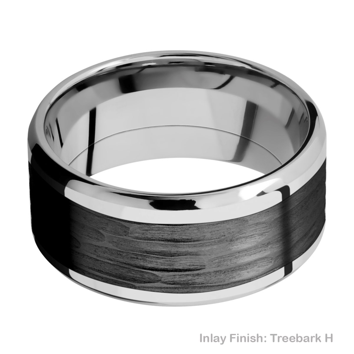 Lashbrook CCPF10B17(NS)/ZIRCONIUM Cobalt Chrome Wedding Ring or Band Alternative View 9