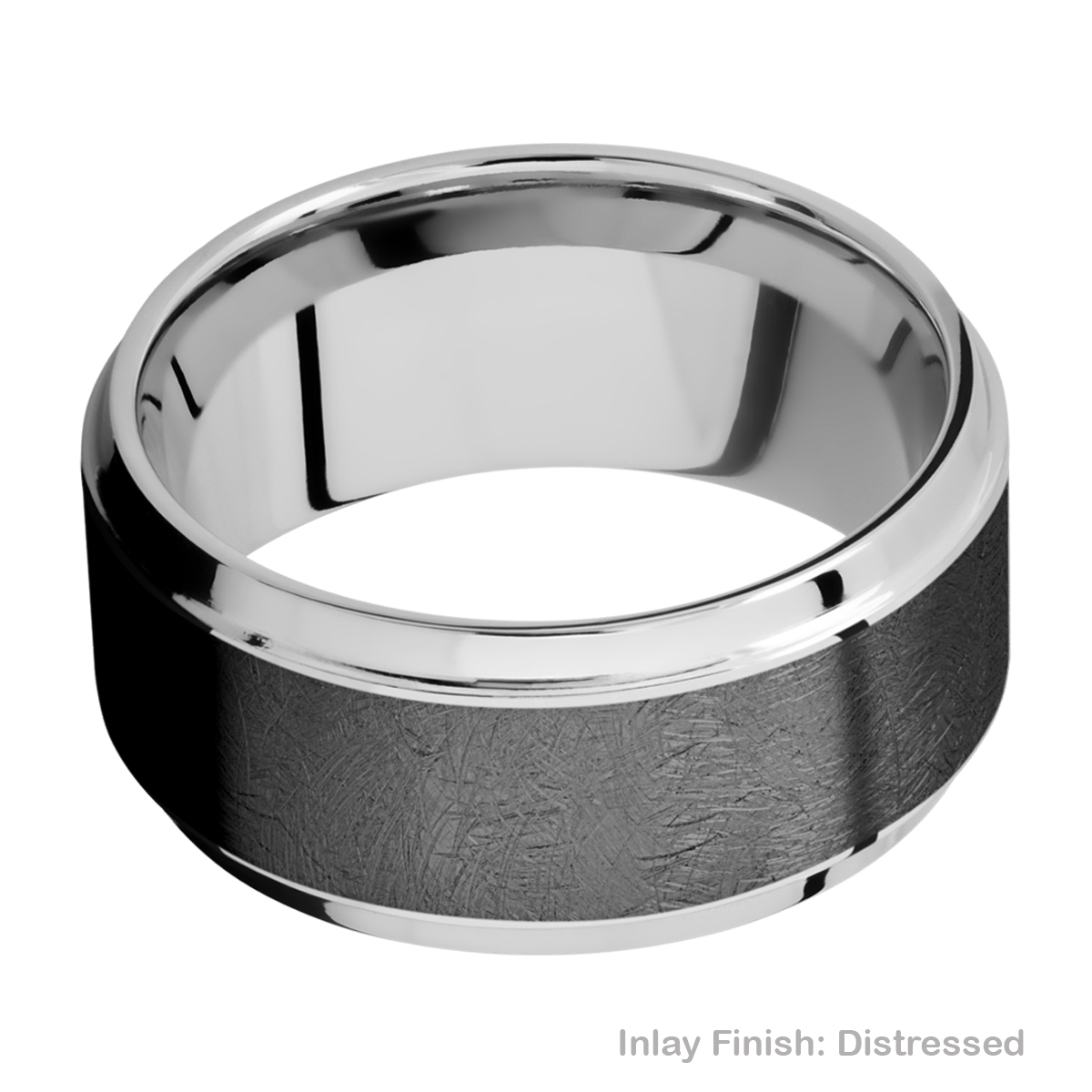 Lashbrook CCPF10B17(S)/ZIRCONIUM Cobalt Chrome Wedding Ring or Band