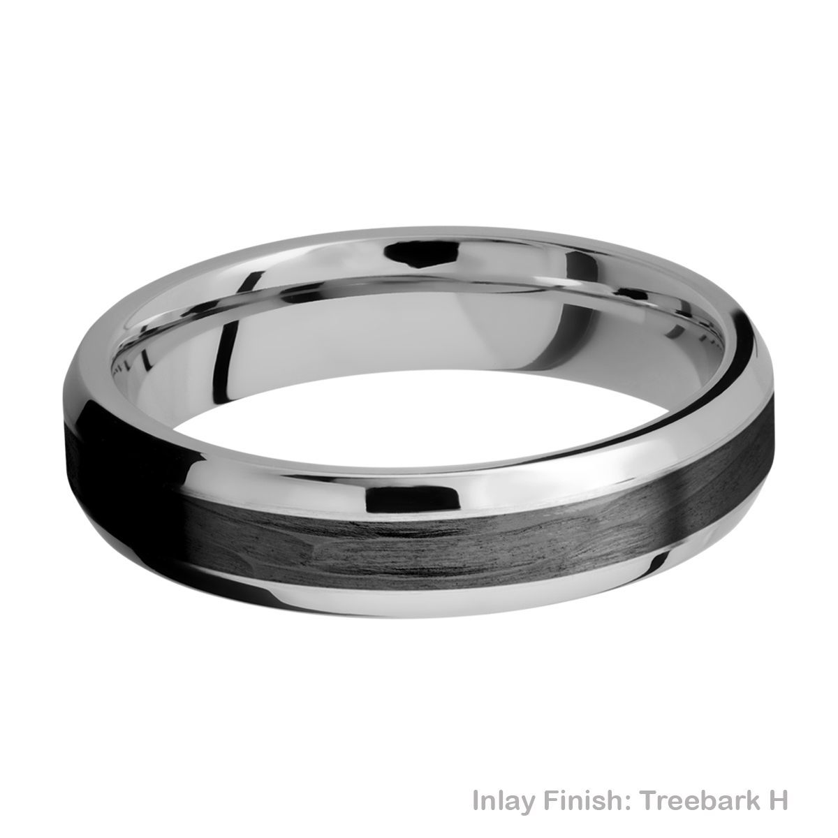 Lashbrook PF5B13(NS)/ZIRCONIUM Titanium Wedding Ring or Band