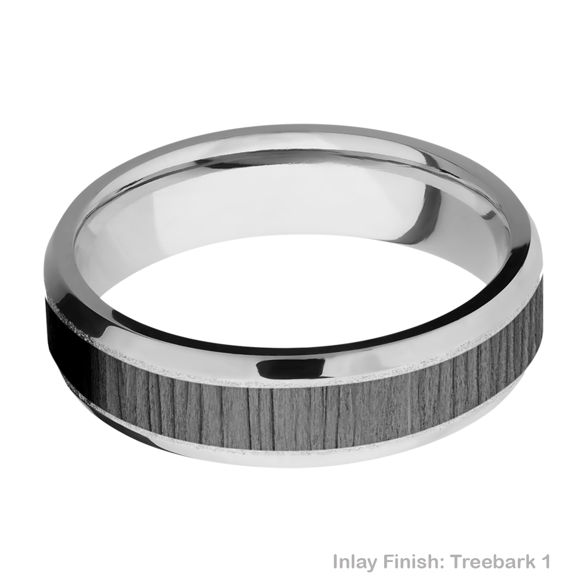 Lashbrook CCPF6B14(NS)/ZIRCONIUM Cobalt Chrome Wedding Ring or Band Alternative View 8