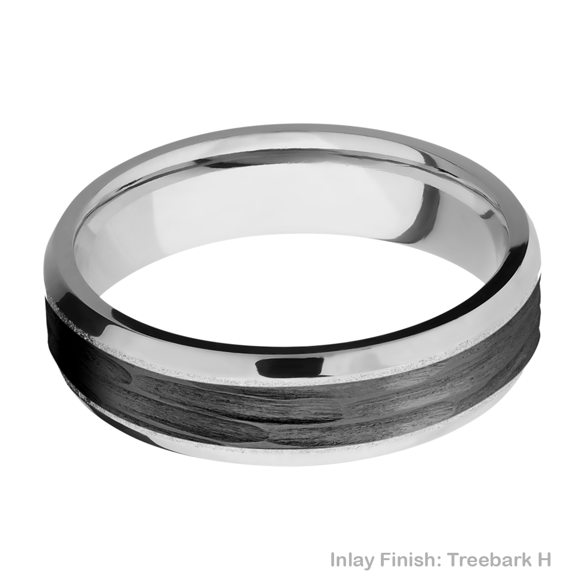Lashbrook CCPF6B14(NS)/ZIRCONIUM Cobalt Chrome Wedding Ring or Band Alternative View 9