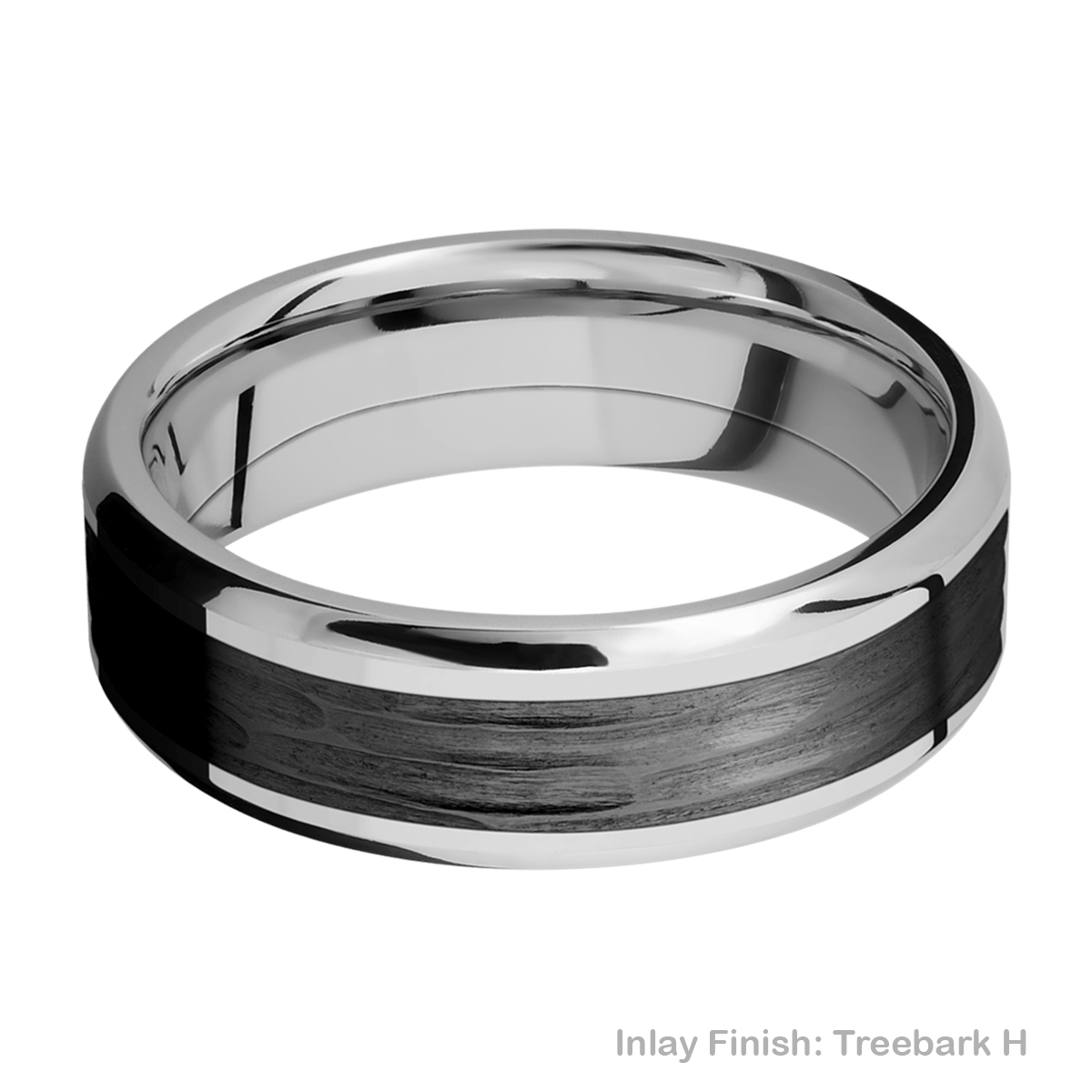Lashbrook CCPF7B14(NS)/ZIRCONIUM Cobalt Chrome Wedding Ring or Band Alternative View 9