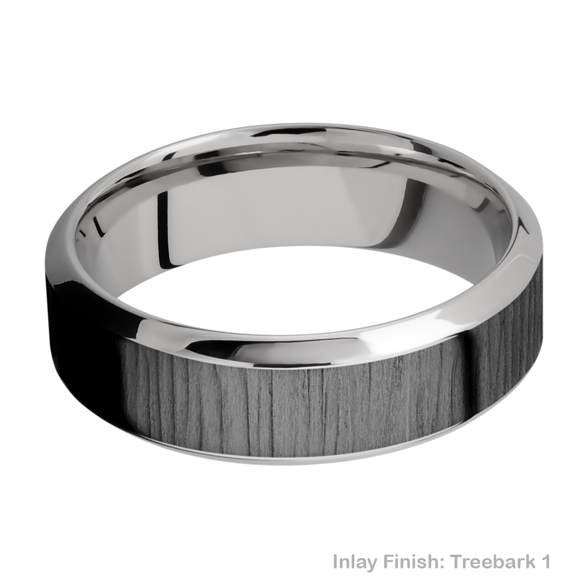 Lashbrook CCPF7HB14/ZIRCONIUM Cobalt Chrome Wedding Ring or Band