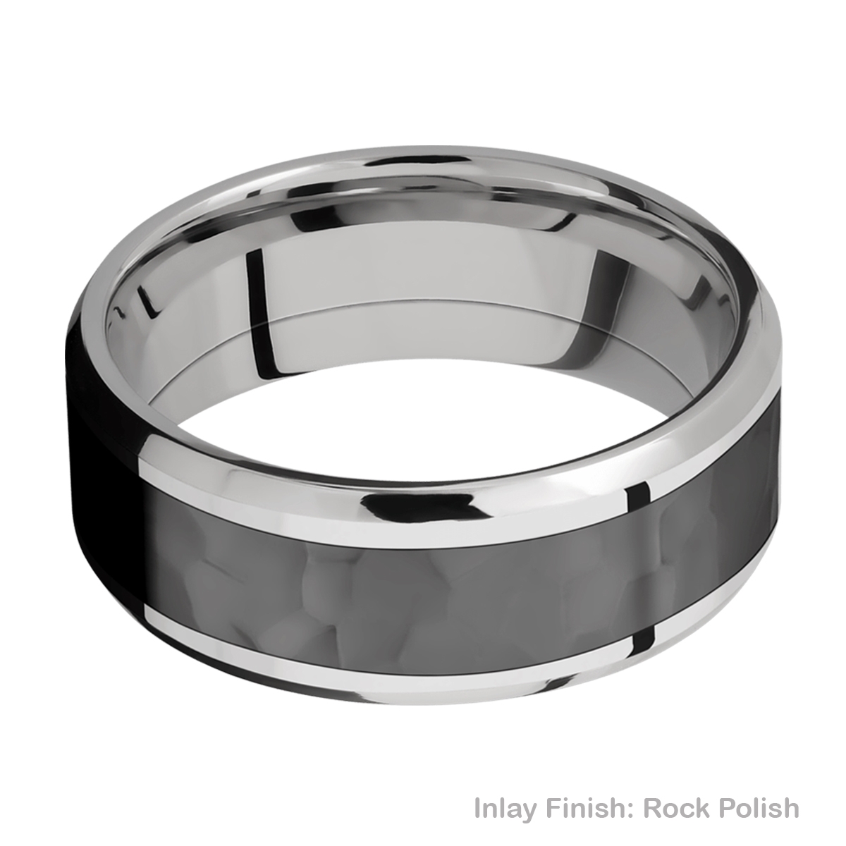 Lashbrook CCPF8B15(NS)/ZIRCONIUM Cobalt Chrome Wedding Ring or Band Alternative View 13