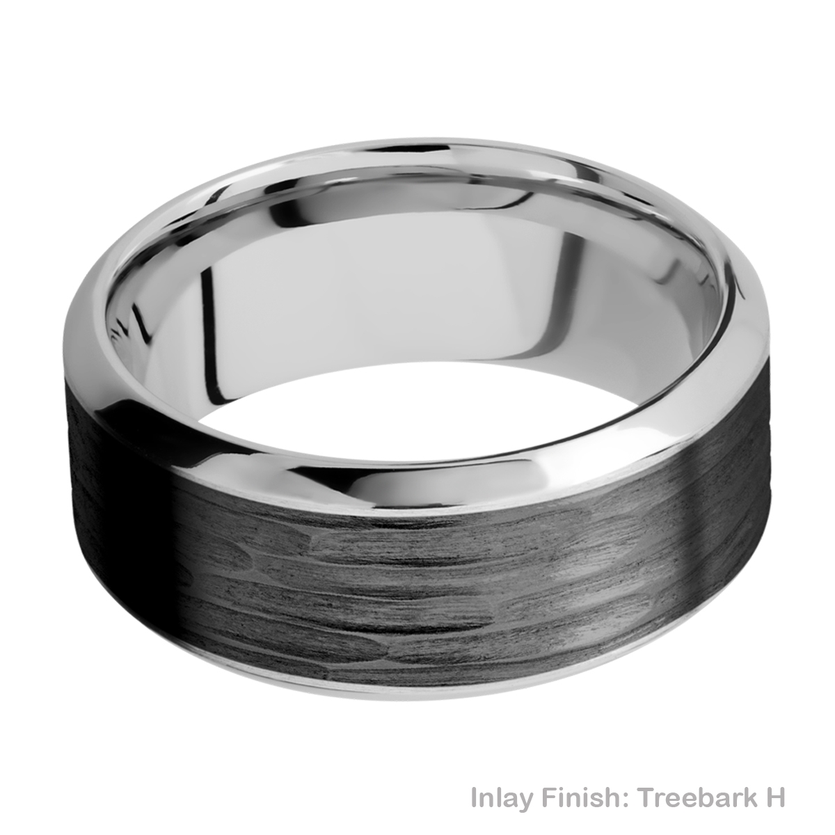 Lashbrook CCPF9HB16/ZIRCONIUM Cobalt Chrome Wedding Ring or Band Alternative View 9