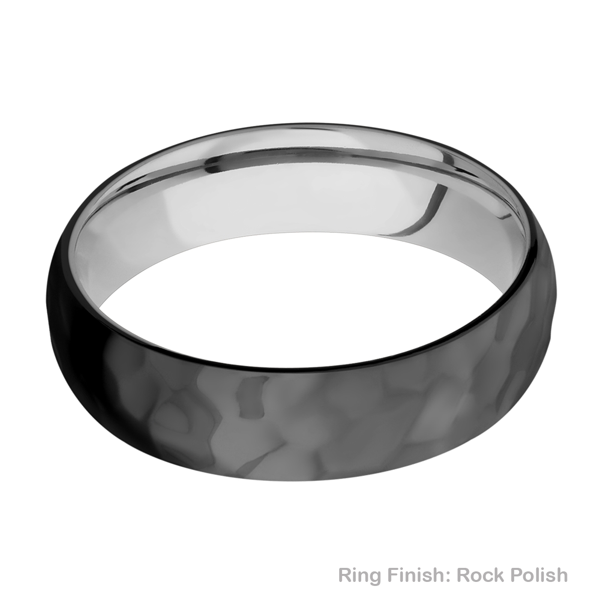 Lashbrook CCSLEEVEZ6D Zirconium and Cobalt Chrome Wedding Ring or Band Alternative View 14