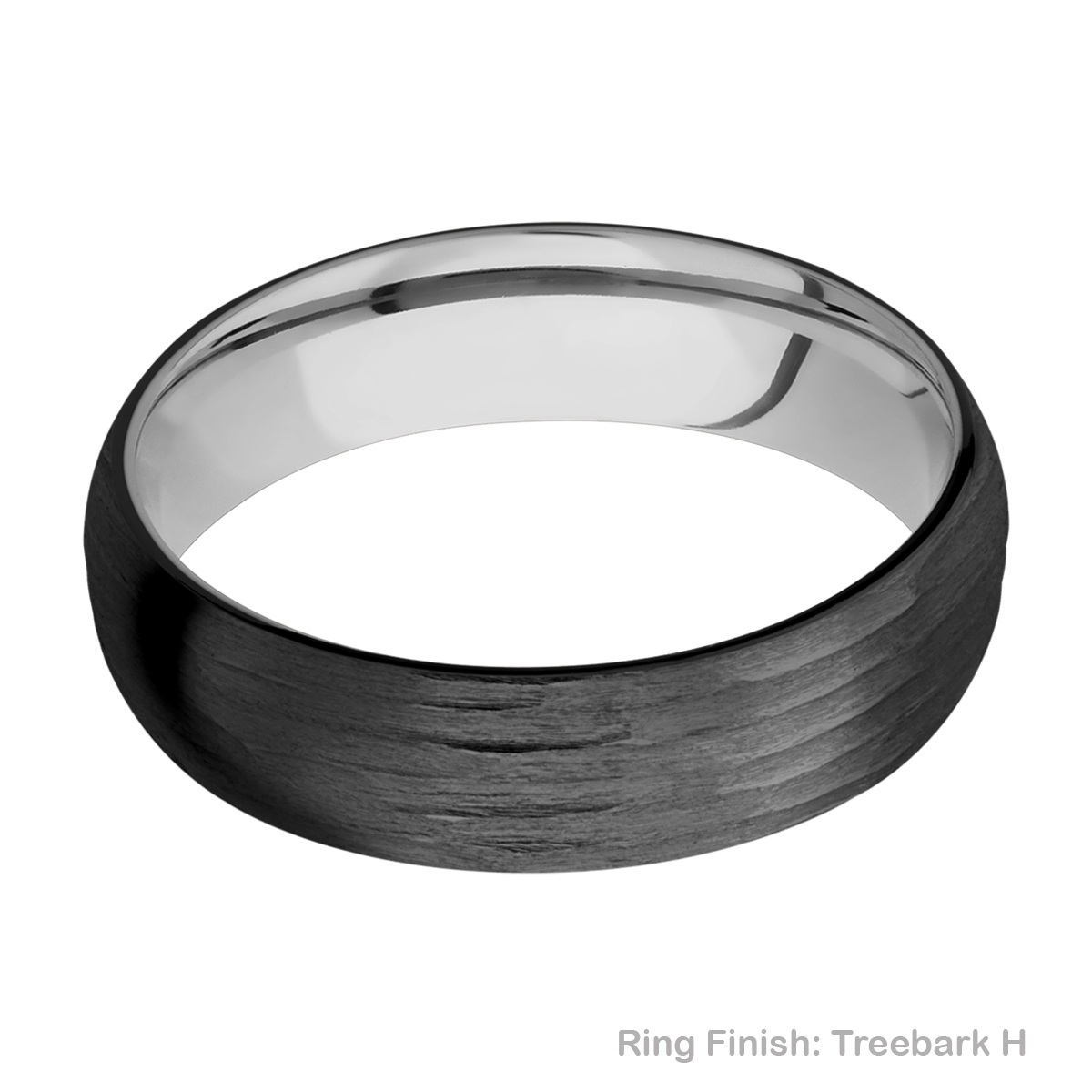 Lashbrook CCSLEEVEZ6D Zirconium and Cobalt Chrome Wedding Ring or Band