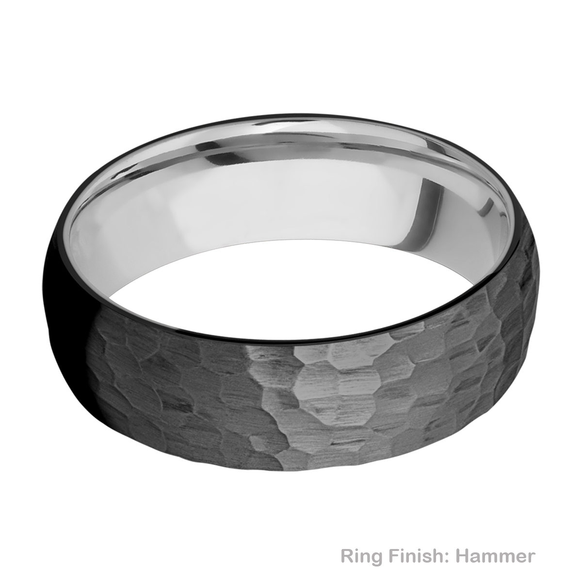 Lashbrook CCSLEEVEZ7D Zirconium and Cobalt Chrome Wedding Ring or Band Alternative View 8